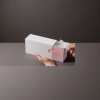 The white paper box packaging box can be opened by hand to reveal the filling inside details Picture